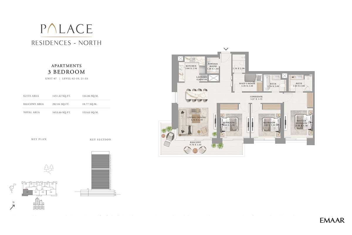 Unit 07, Level 02-19, 21-33